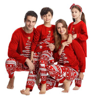 Red Family Christmas Pajama Set | Long Sleeve