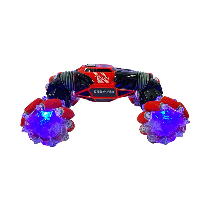 Remote Control Stunt Car with LED Lights & 2 Controllers