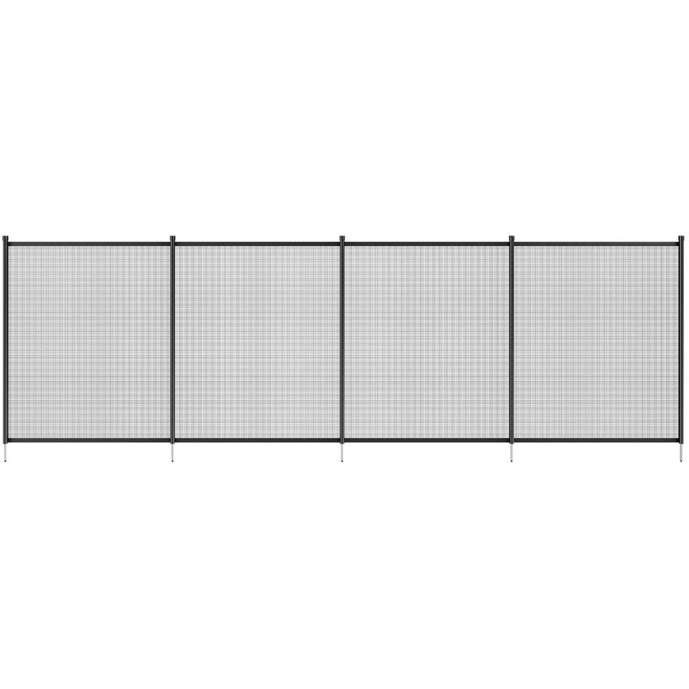 Removable Inground Pool Safety Fence with Mesh Design