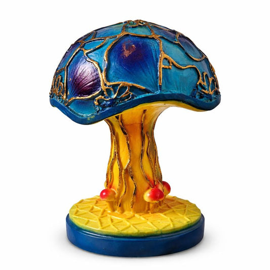 Resin Mushroom Table Lamp - Vintage Style LED Accent Light - Image 1