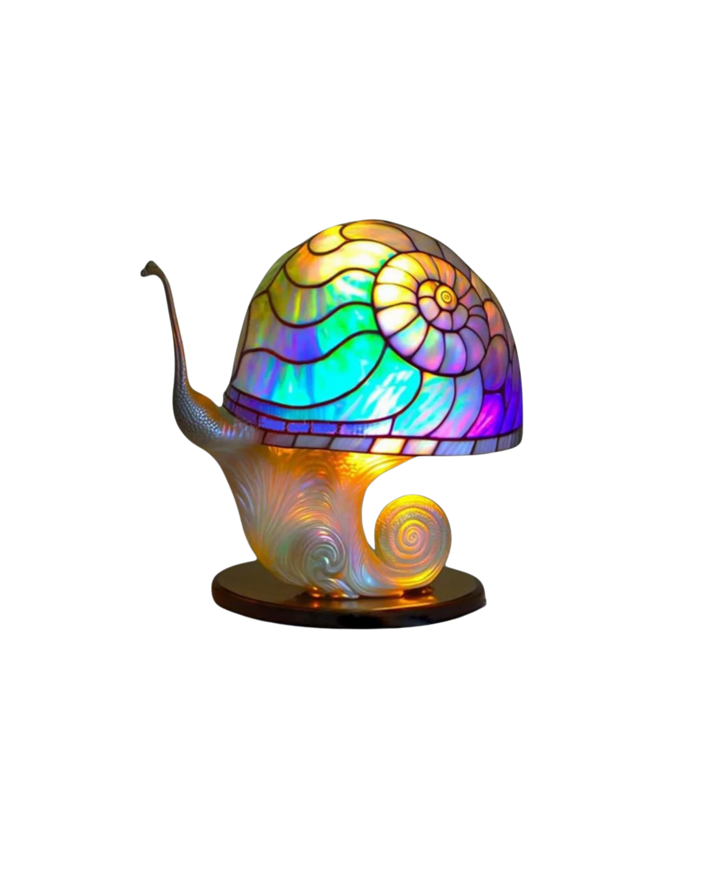 Resin Mushroom Table Lamp - Vintage Style LED Accent Light - Image 7