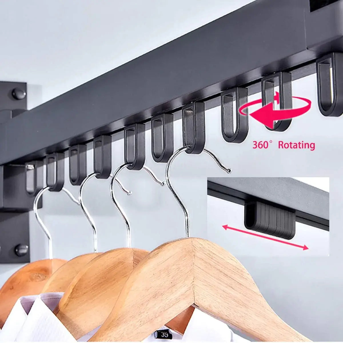 Retractable Clothes Drying Rack