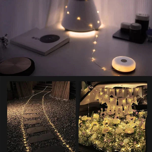 Retractable String Lights