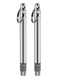 Reusable Titanium Toothpick with Waterproof Case
