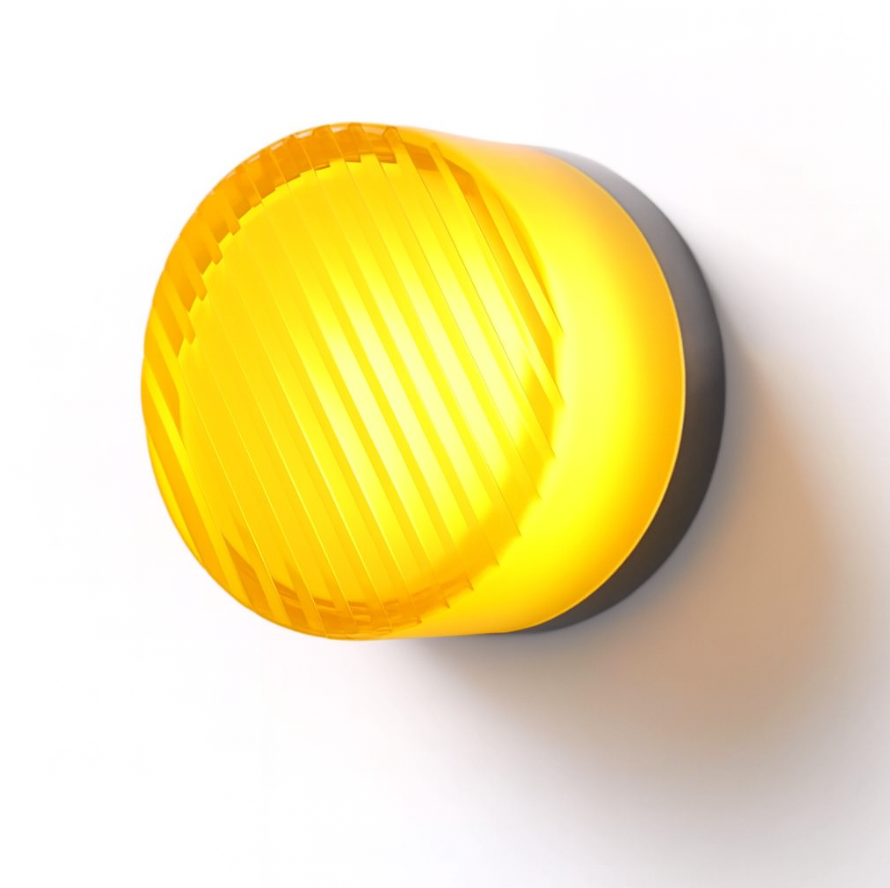 Round Glass Wall Sconce - Modern LED Wall Light Fixture - Stylish Lighting - Image 6