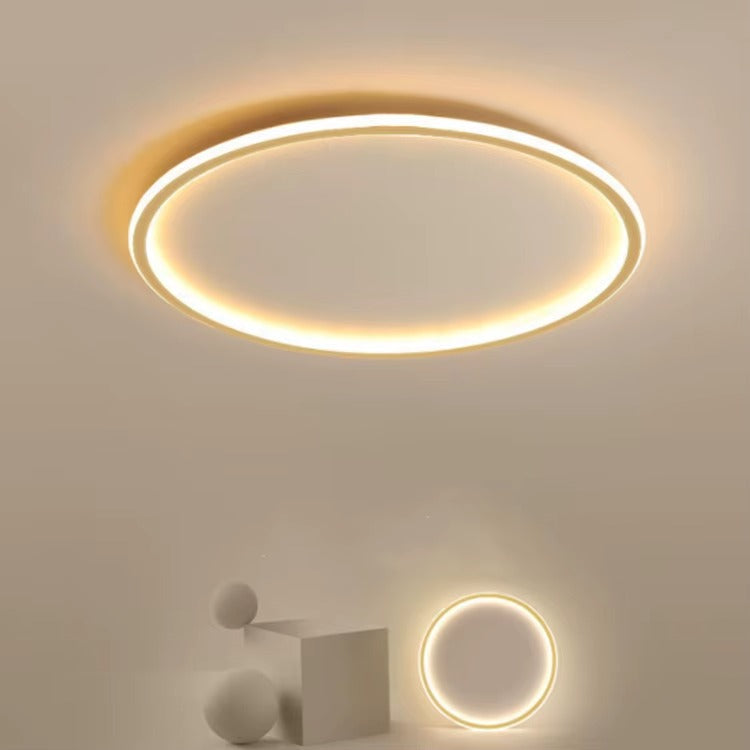 Round LED Ceiling Lamp - Modern Style - Aluminium and Wrought Iron - Image 7