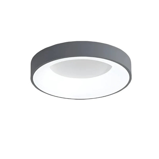 Round LED Ceiling Light - Modern Style - Acrylic & Iron - Plafondlamp - Image 1