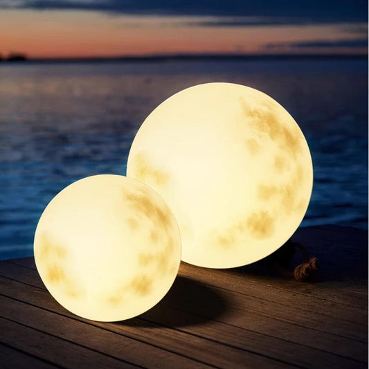 Round LED Garden Light - Rotationally Molded PE - Modern Outdoor Light - Image 1