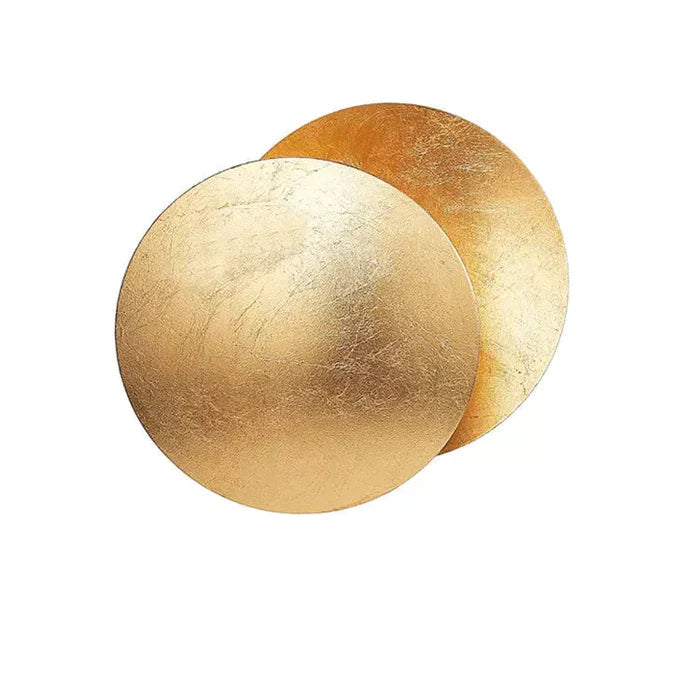 Round Wall Lamp - Modern Metallic Wall Light - Iron Sconce - Image 1