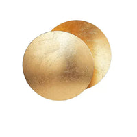 Round Wall Lamp - Modern Metallic Wall Light - Iron Sconce