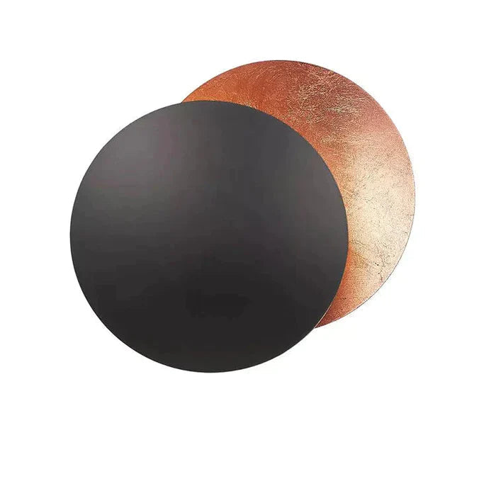 Round Wall Lamp - Modern Metallic Wall Light - Iron Sconce - Image 8