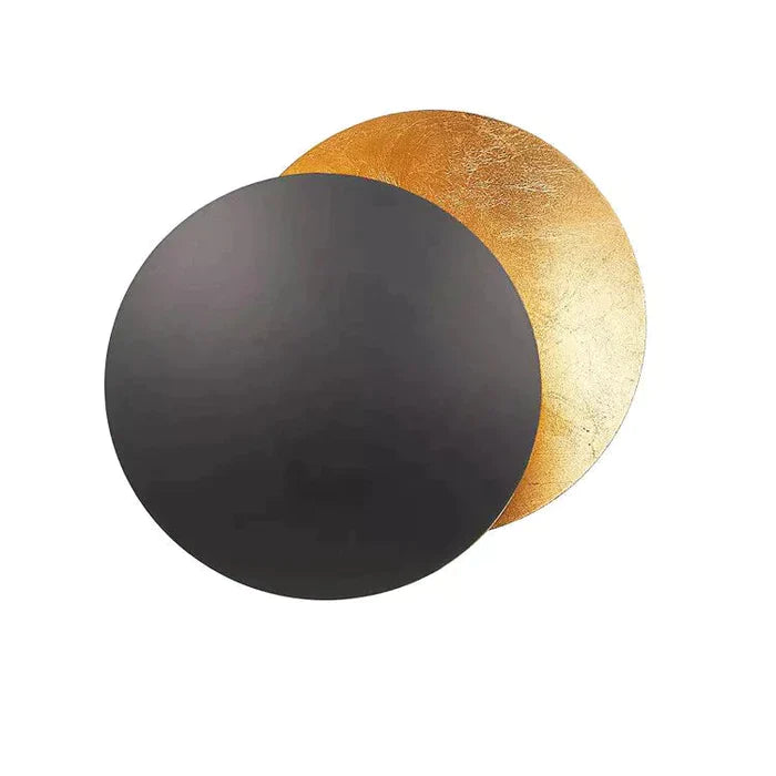 Round Wall Lamp - Modern Metallic Wall Light - Iron Sconce - Image 9