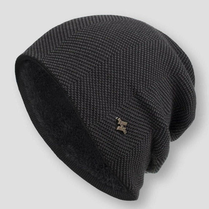 Rowan Frost Knitted Wool Beanie