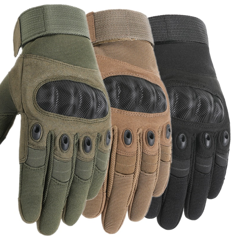 Rugged Military Gloves with Touchscreen Functionality