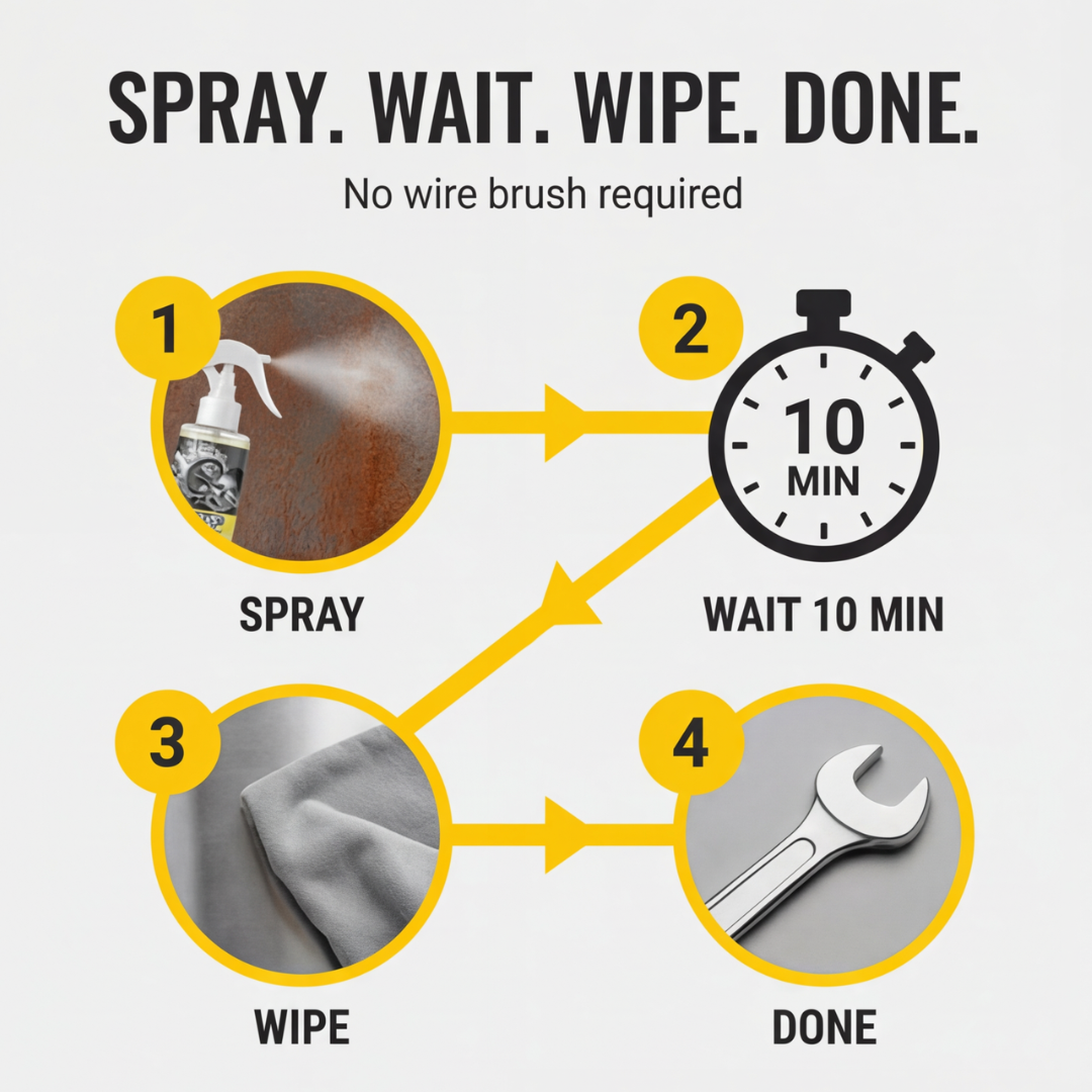 Rustaway – Fast Acting Rust Remover Spray