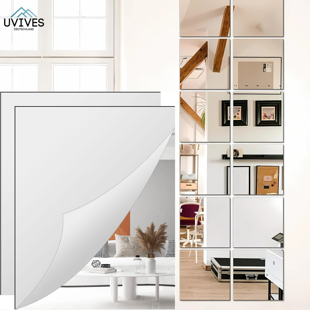 Safe Mirror – Easy to Stick