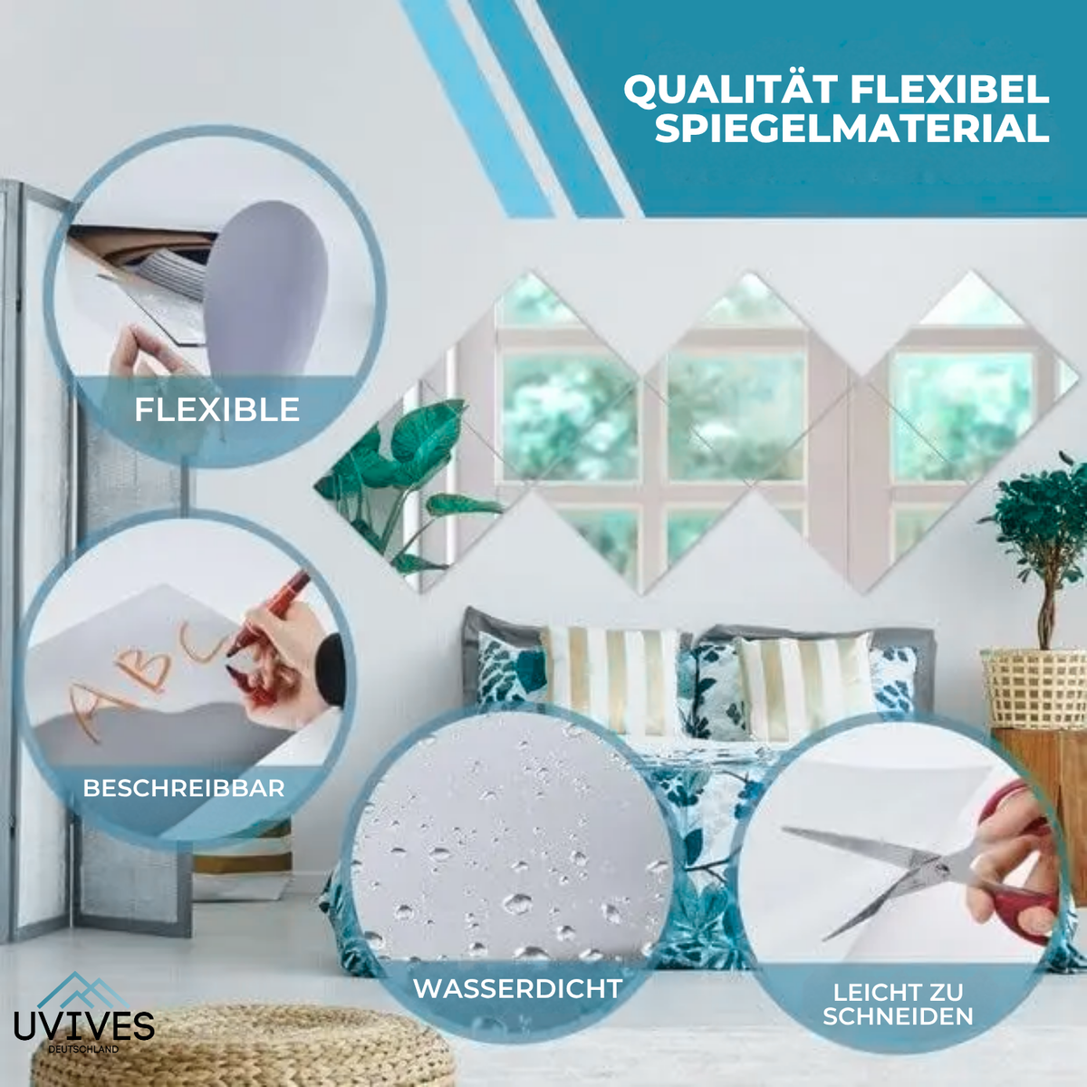 Safe Mirror – Easy to Stick