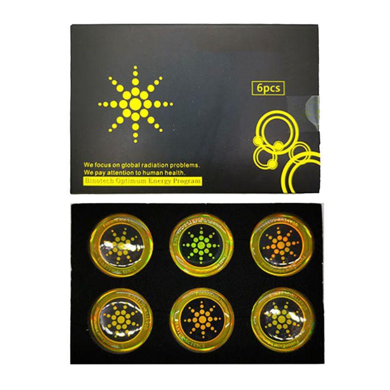 Sandsberg Block Radiation Protection Stickers for Cell Phone (6 Pieces)