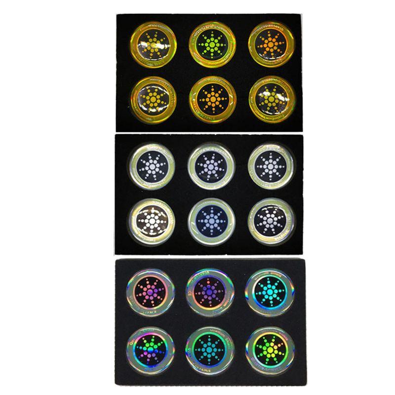 Sandsberg Block Radiation Protection Stickers for Cell Phone (6 Pieces)