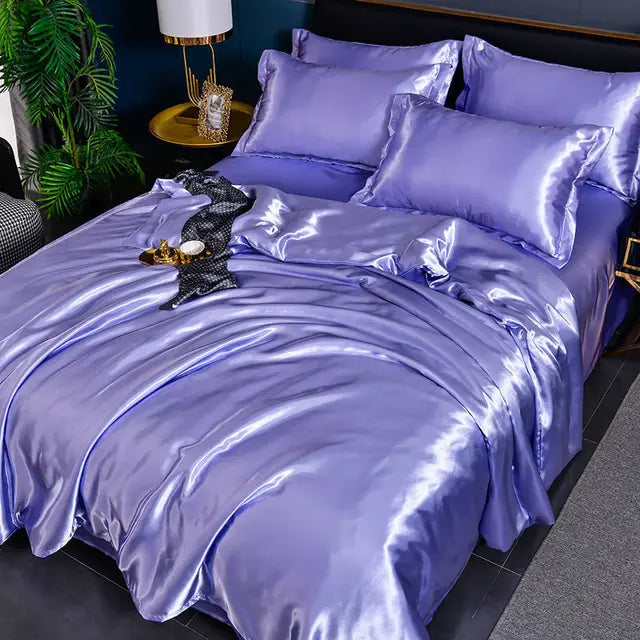 Satin Duvet Cover Bedding