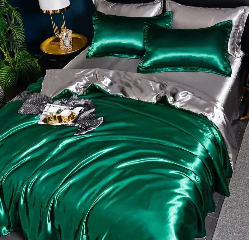 Satin Duvet Cover Bedding