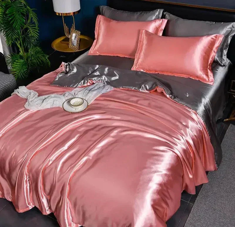 Satin Duvet Cover Bedding