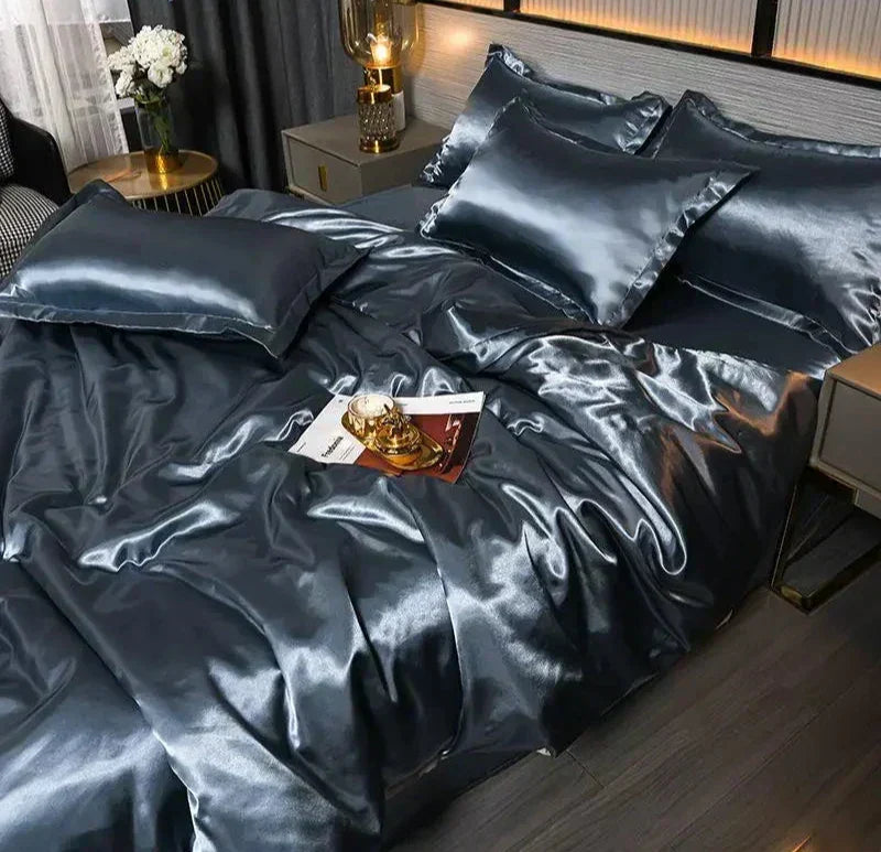 Satin Duvet Cover Bedding