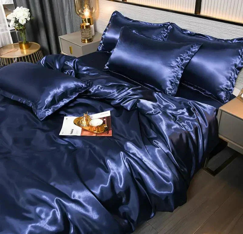 Satin Duvet Cover Bedding