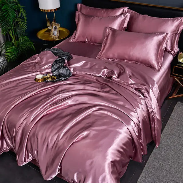 Satin Duvet Cover Bedding