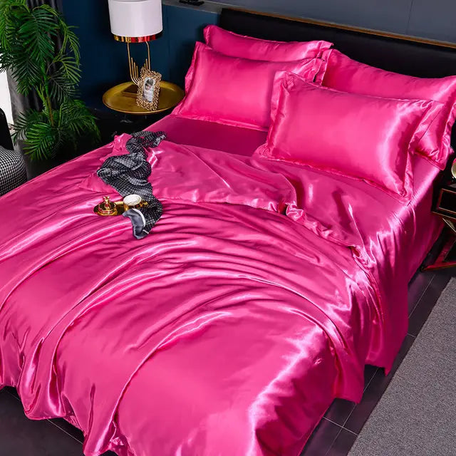 Satin Duvet Cover Bedding