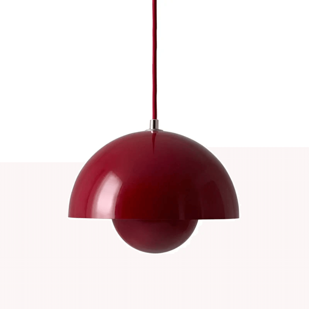 Scandinavian LED Pendant Light - Flowerpot Design