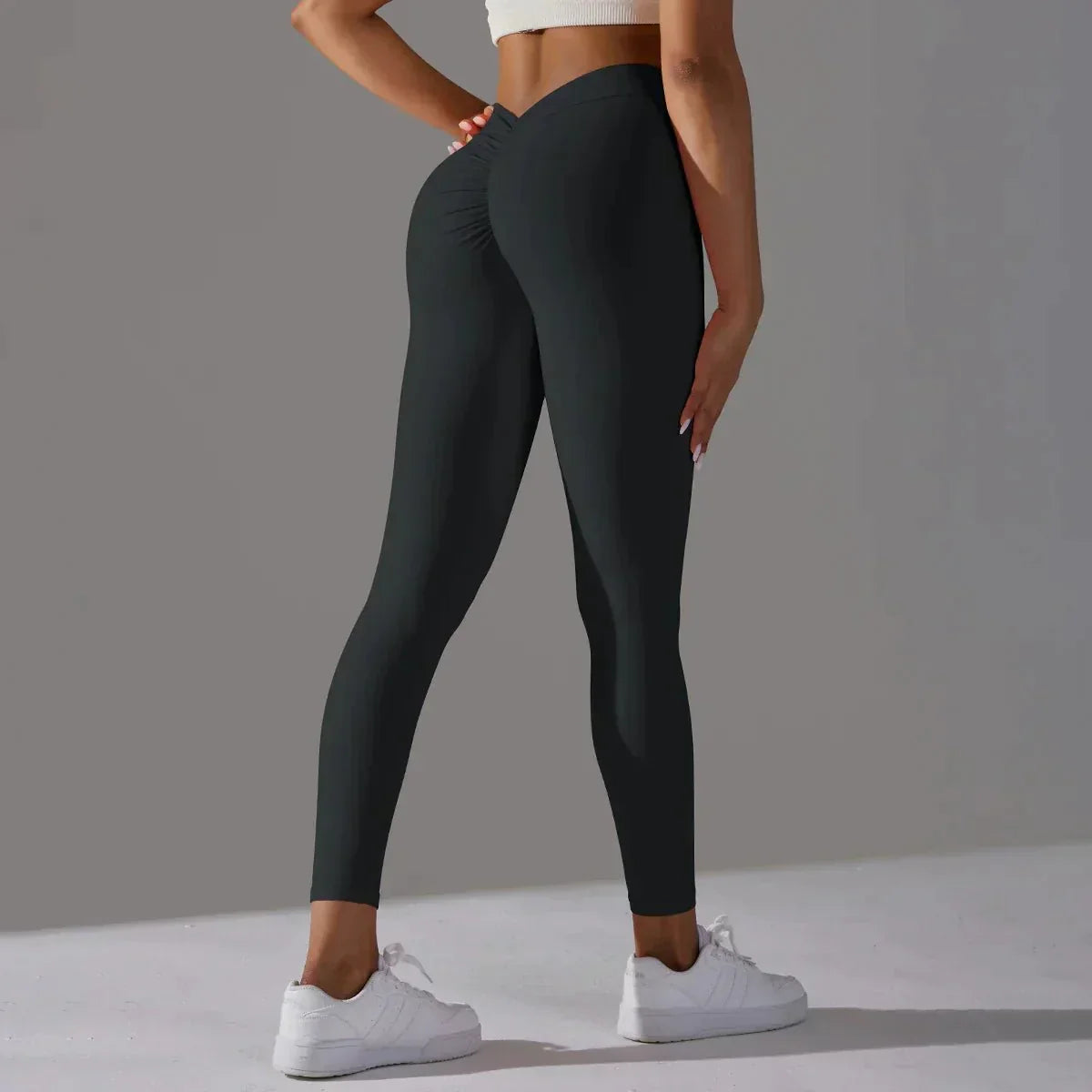 Scrunch Compression Yoga & Fitness Leggings – Sculpting Support for Every Move
