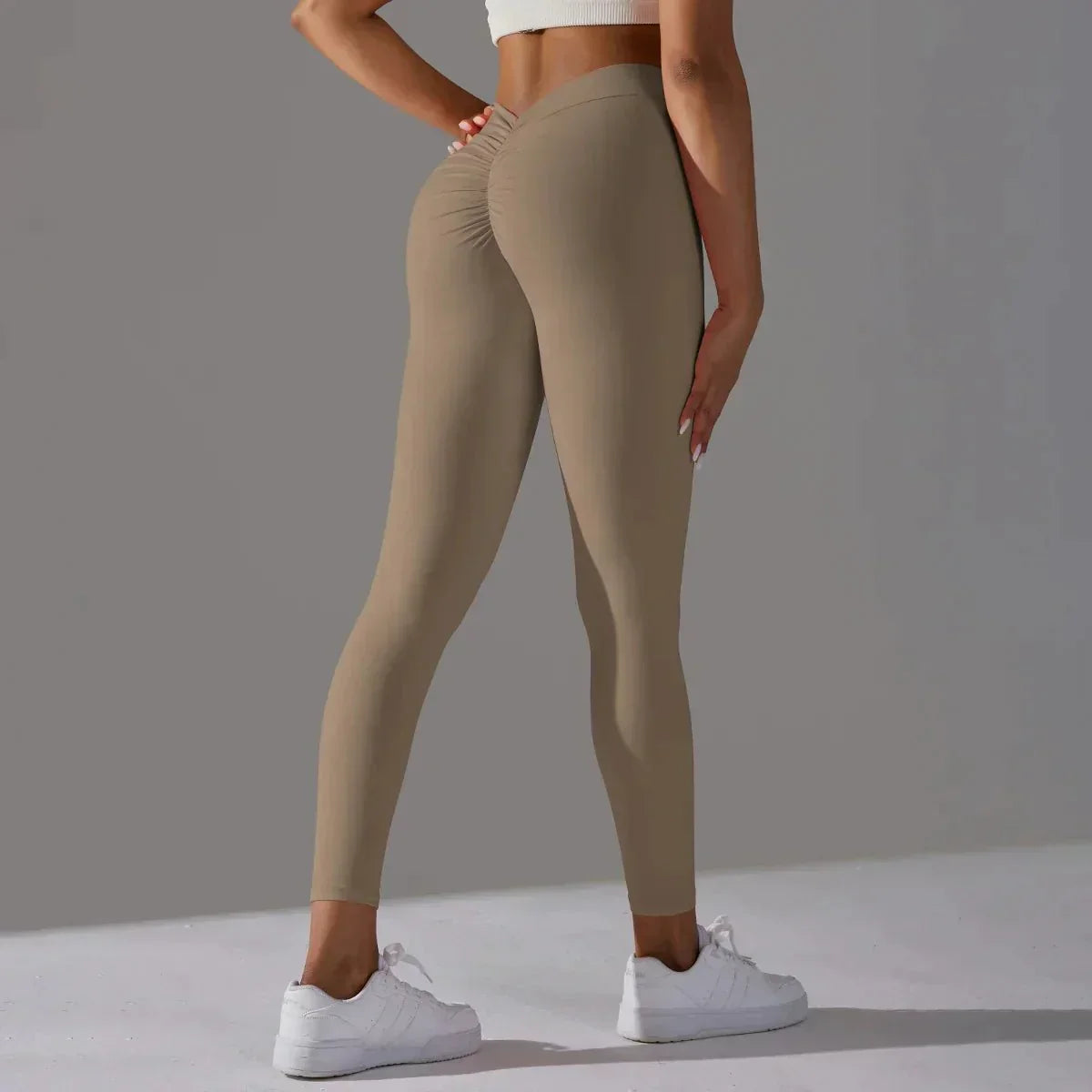 Scrunch Compression Yoga & Fitness Leggings – Sculpting Support for Every Move