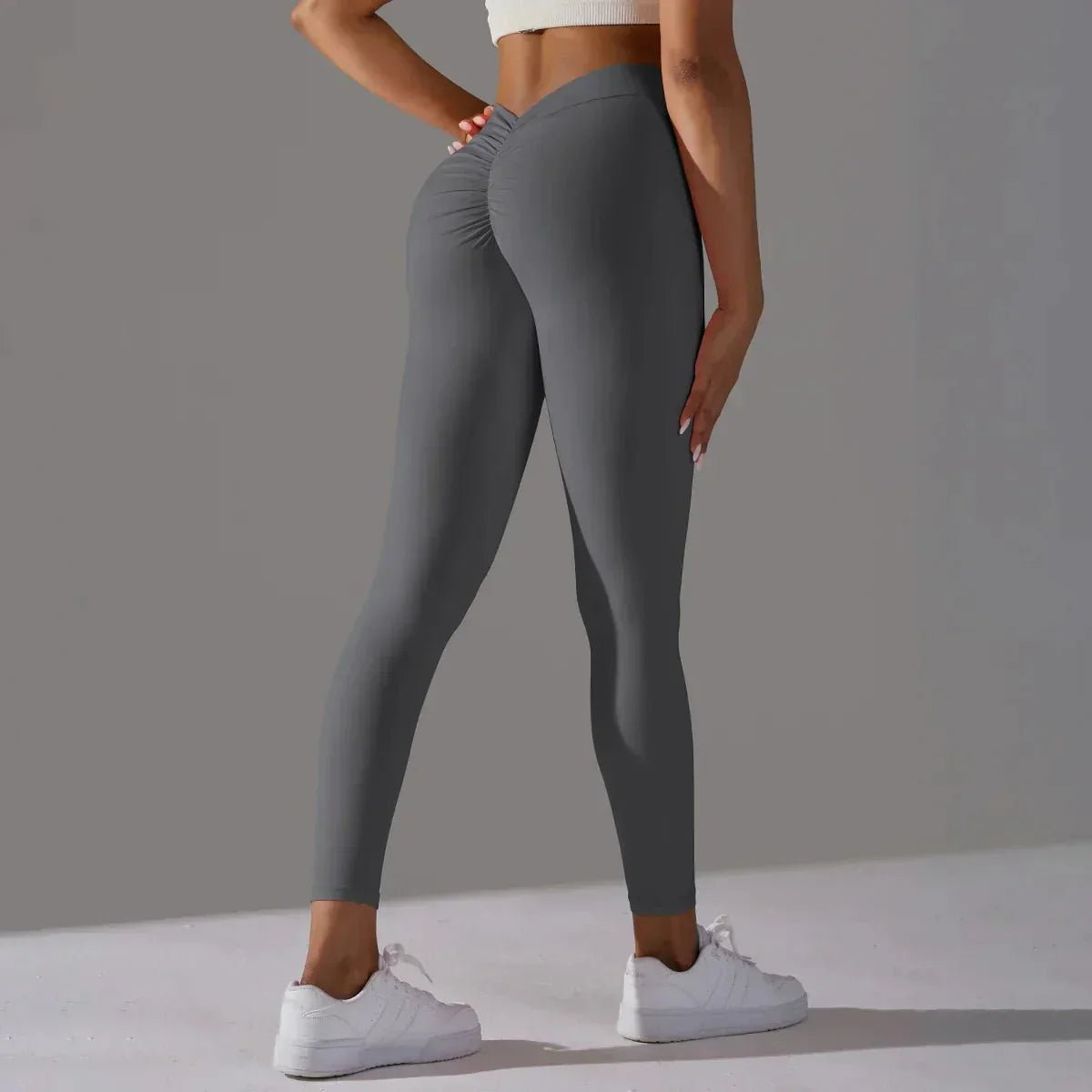 Scrunch Compression Yoga & Fitness Leggings – Sculpting Support for Every Move