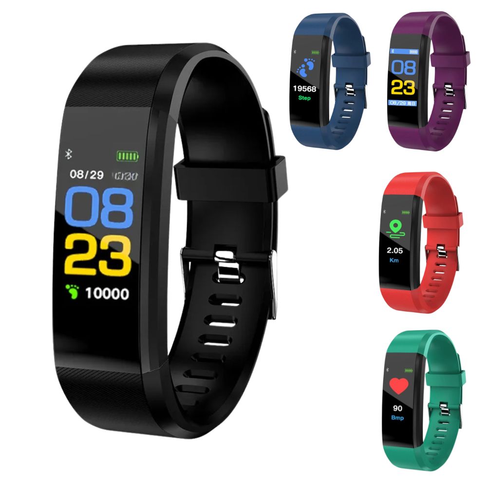Seniors' Smartwatch with Health Monitor and Fitness Features