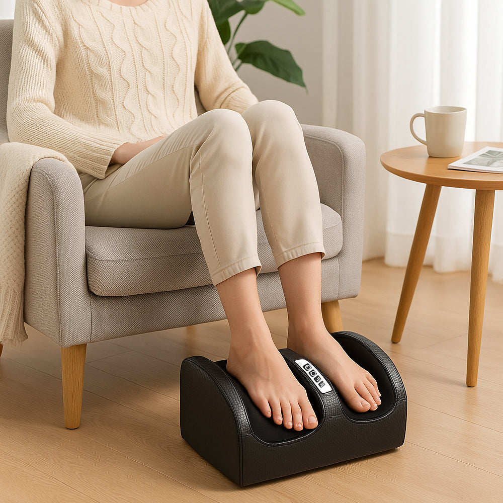 Shiatsu Foot Massager with Heat – Get Rid of Sore Feet and Fatigue
