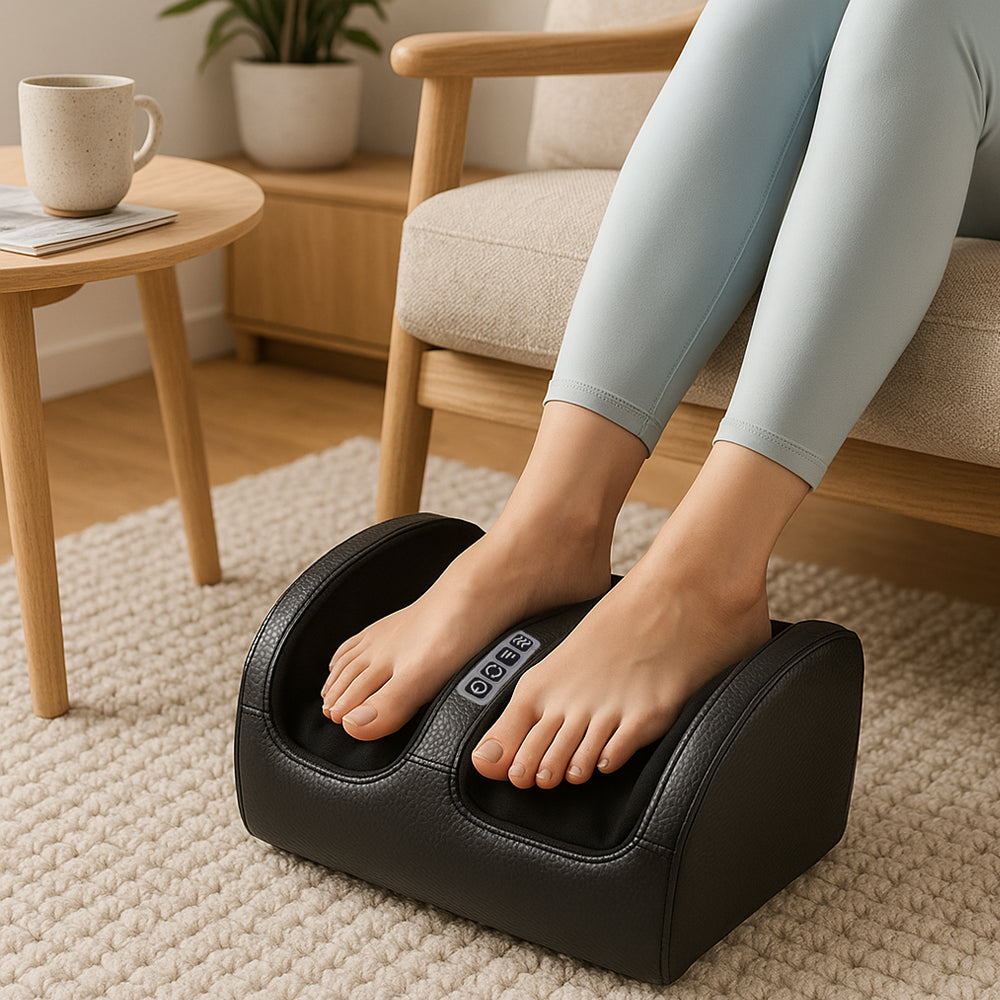 Shiatsu Foot Massager with Heat – Get Rid of Sore Feet and Fatigue
