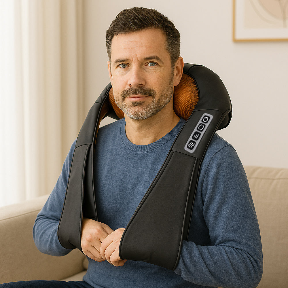 Shiatsu Massage Pillow with Heat for Neck, Shoulder & Back (V2)