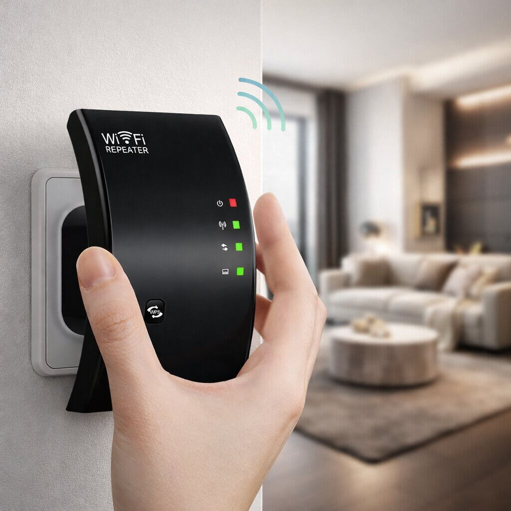 Signal Booster | Extended Range | Easy Plug and Play Setup | WiFiora