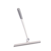 Silicone Blade Window and Shower Squeegee with Pivoting Joint and Ergonomic Non-Slip Handle