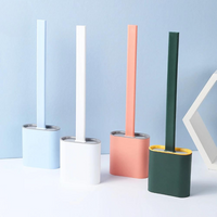 Silicone Toilet Brush with Holder