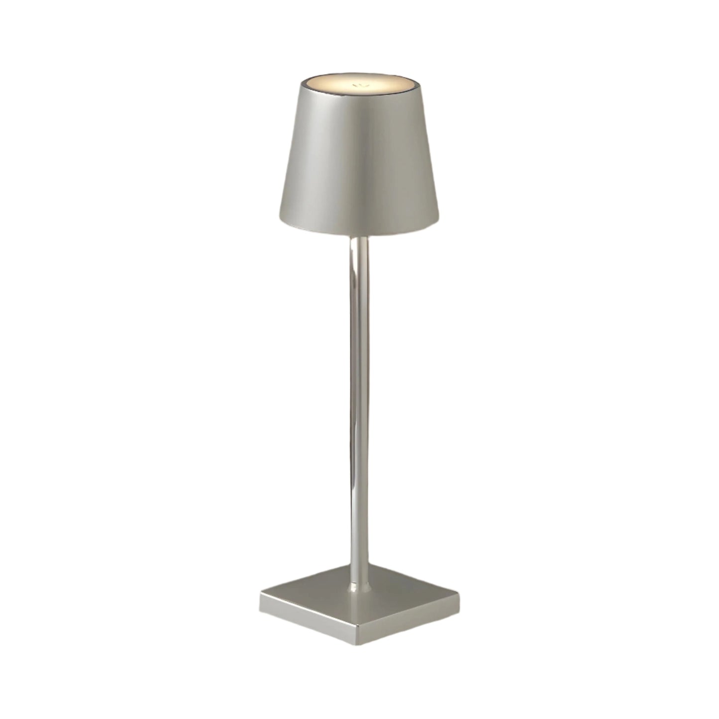 Sleek Metal Table Lamp - Modern Accent Lighting - Scandinavian Style - Image 6