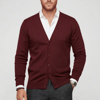 Slim-Fit Long-Sleeve Cardigan