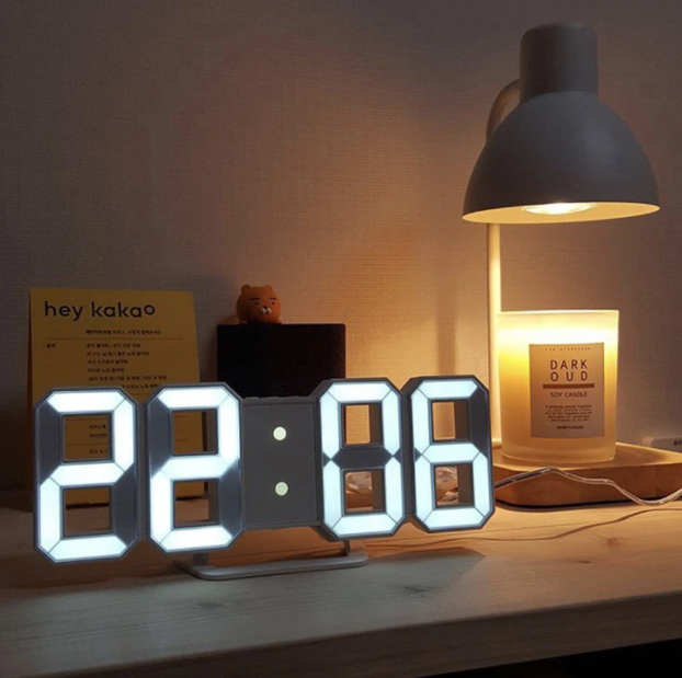Smart 3D Digital Alarm Clock