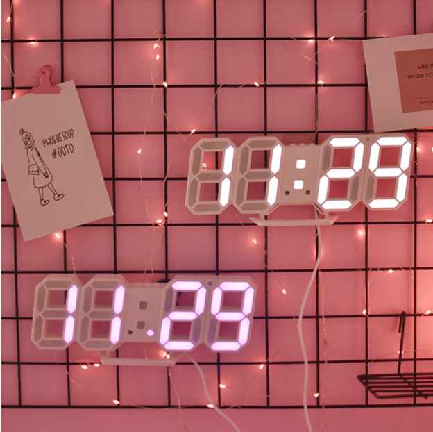 Smart 3D Digital Alarm Clock