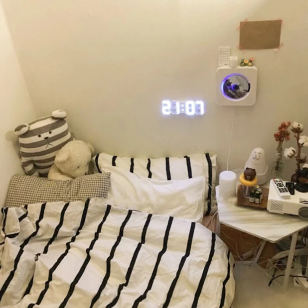 Smart 3D Digital Alarm Clock