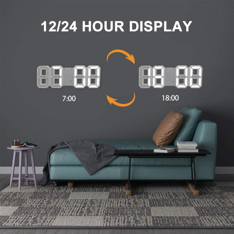 Smart 3D Digital Alarm Clock