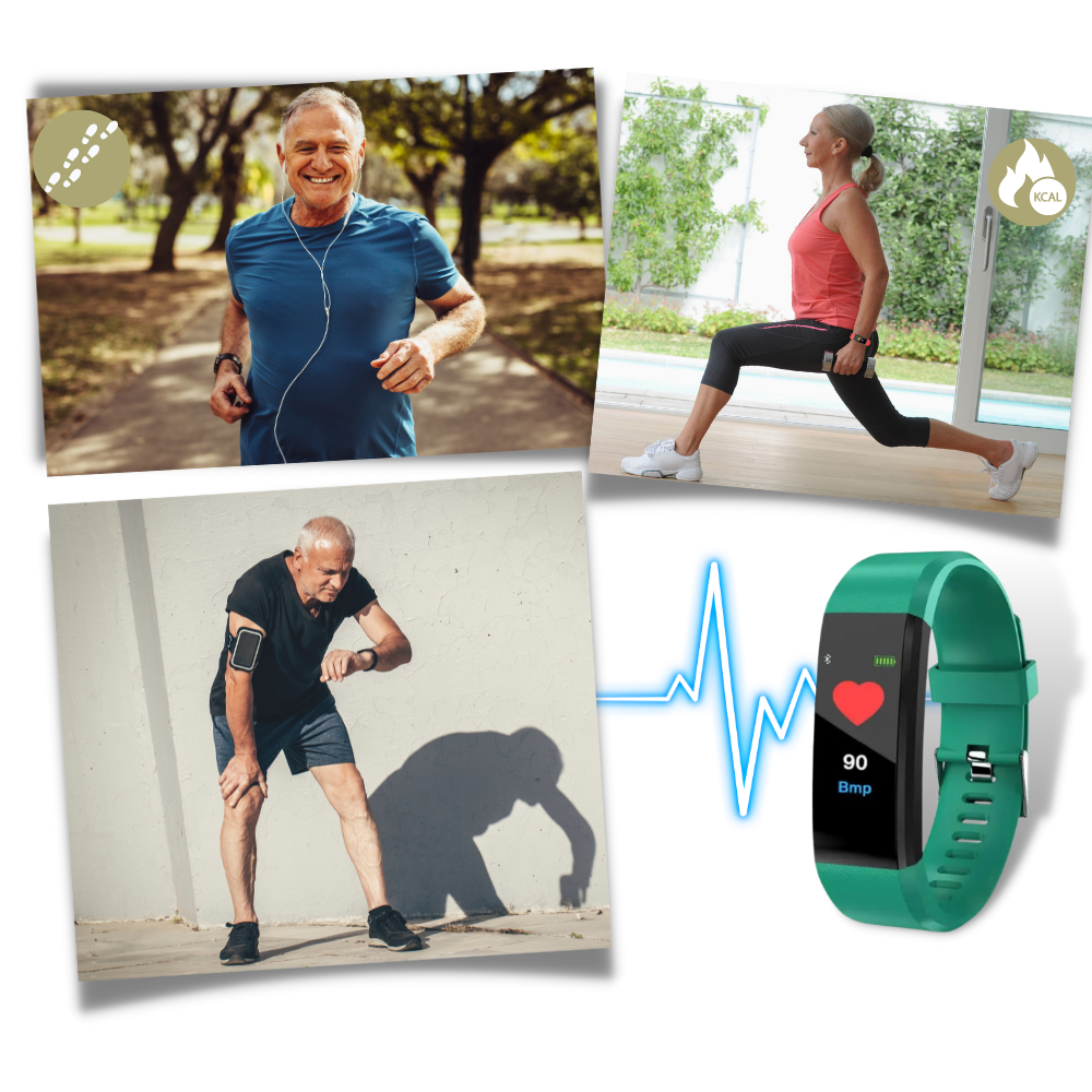 Smartwatch for Seniors - Simple Operation - Health and Fitness Tracking