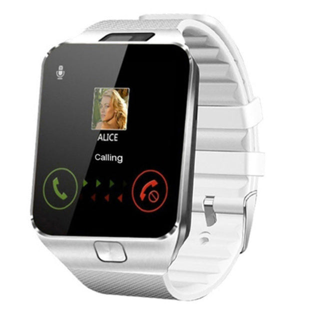 Smartwatch SIM Card Support Multilingual Touch Screen Bluetooth Sports Fitness Tracker Camera Wrist Smartphone Watch