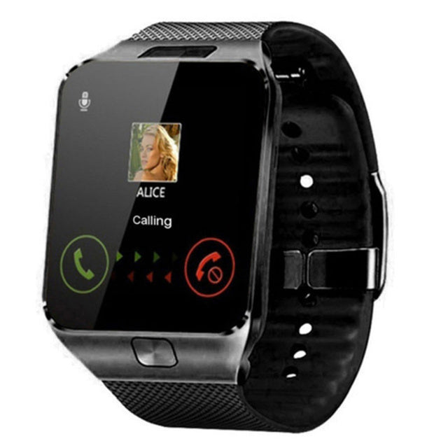 Smartwatch SIM Card Support Multilingual Touch Screen Bluetooth Sports Fitness Tracker Camera Wrist Smartphone Watch